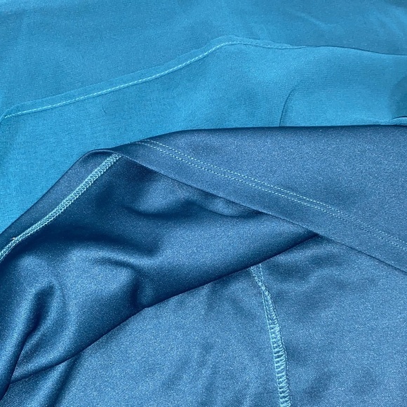 Luxology teal lace dress size 8 - Picture 7 of 8